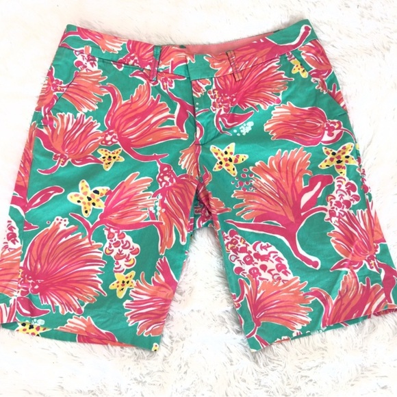 Lilly Pulitzer Pants - Lilly Pulitzer Lagoon Size 2